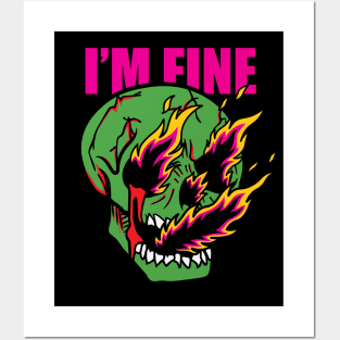 I'm Fine Posters and Art